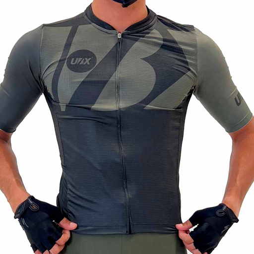 MAILLOT UBX CYCLING MANGA CORTA 2024 BLK