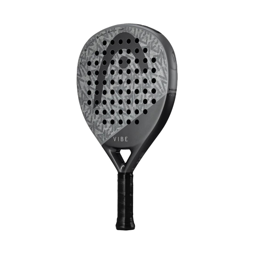 PALA DE PADEL HEAD VIBE 2025 GRIS/NEGRO