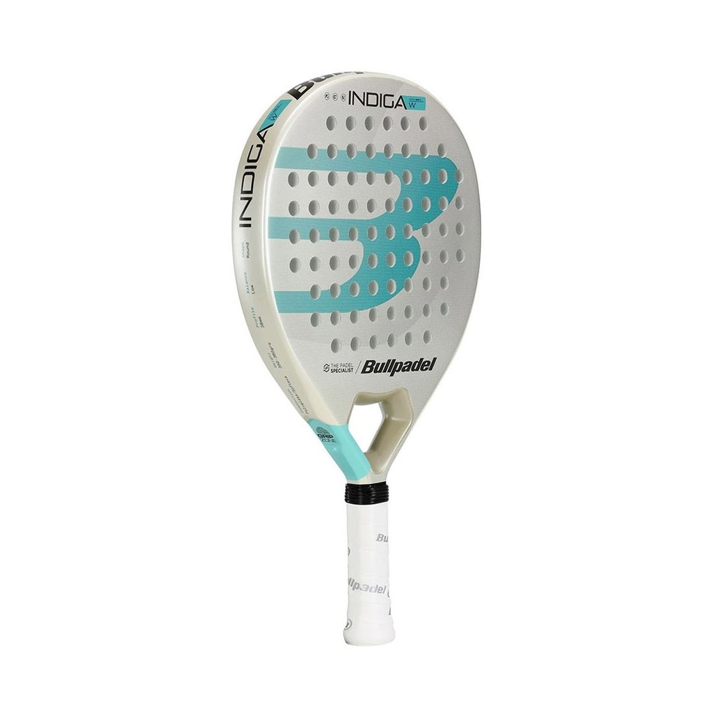 PALA DE PADEL BULLPADEL INDIGA W 25 GREY