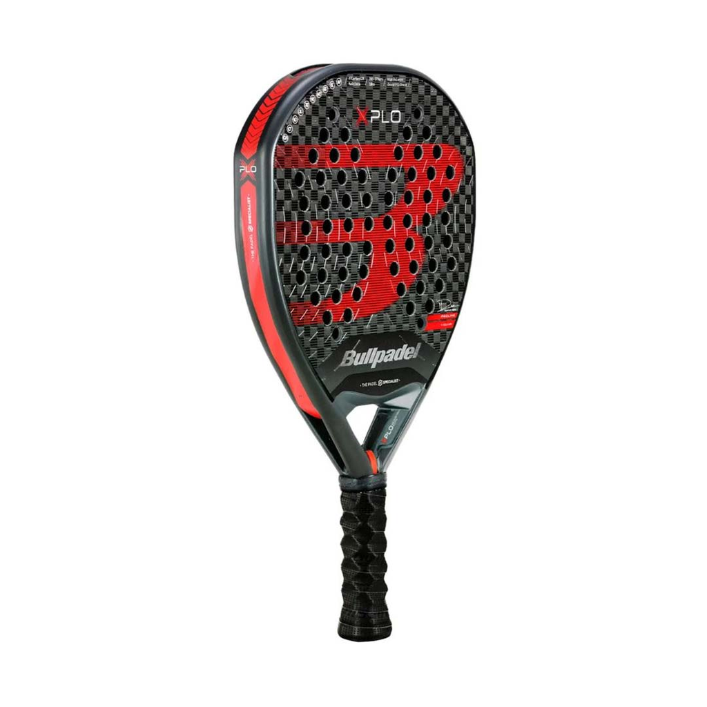 PALA DE PADEL BULLPADEL XPLO 25 RED/BLACK