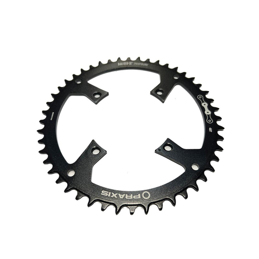 [S211400005] CADENA SPZ VADO CHR TURBO, 48T, 10/11-SPD, 104BCD, 1X RING, ALLOY, W/ CHAINRING BOLTS, PRAXIS