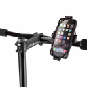 HBAR MOUNT BIKASE ELASTOKASE CELL PHONE HOLDER UNIVERSAL BLK