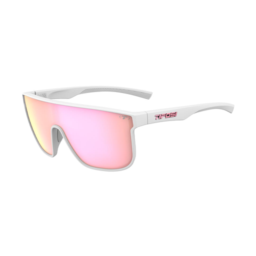 [1910401246] LENTE CICLISMO TIFOSI SANCTUM XL MATTE WHITE PINK MIRROR
