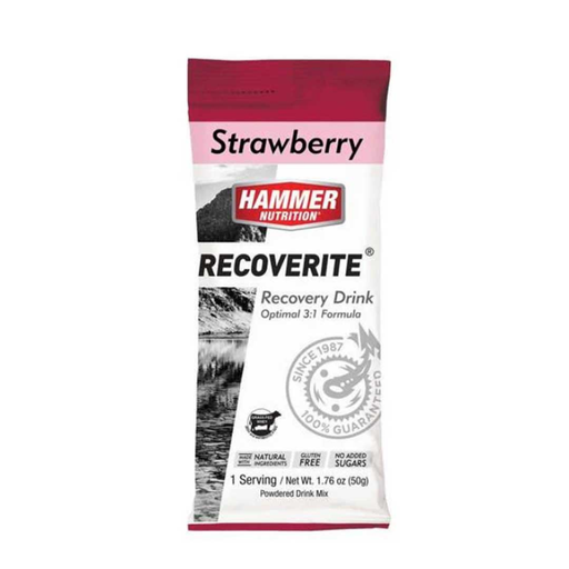 [602059016003] BEBIDA ENERGETICA HAMMER RECOVERITE STRAWBERRY SINGLE SERVING 50G
