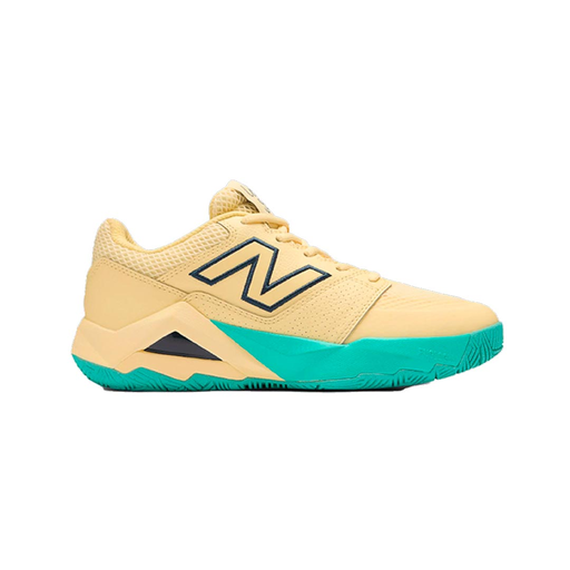ZAPATO TENIS NEW BALANCE COCO DELRAY HARD COURT V2 WHITE - TURQUESA