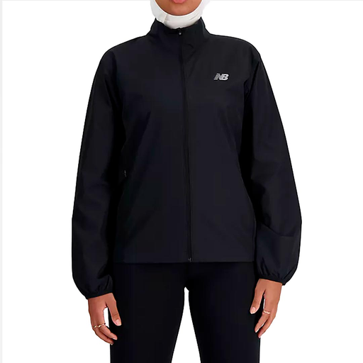 CHAQUETA TRAINNING NEW BALANCE ACTIVE WOVEN BLACK