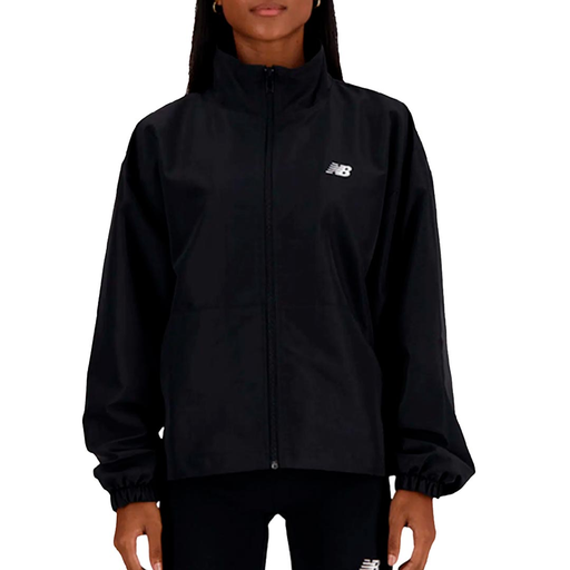 CHAQUETA TRAINNING NEW BALANCE SPORT ESSENTIALS OVSI BLACK