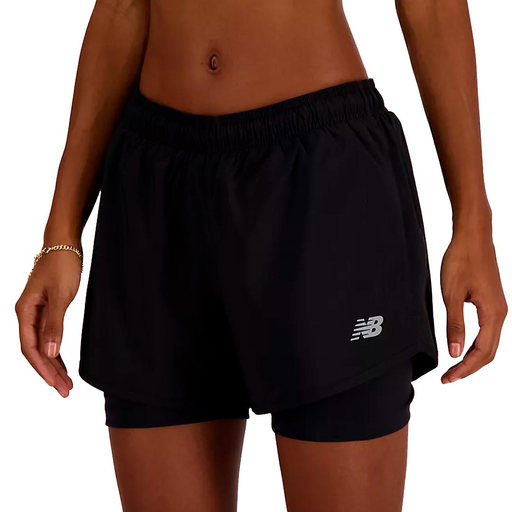 SHORT RUNNING NEW BALANCE SPORT ESSENTIALS 3" BLACK