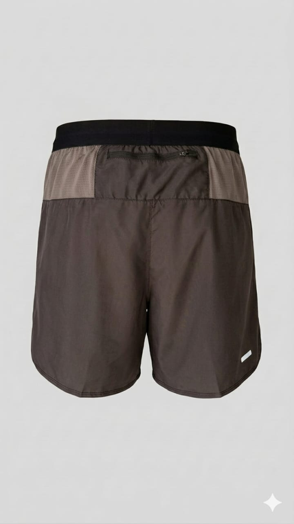 SHORT UBX FITNESS CON LICRA NEGRO