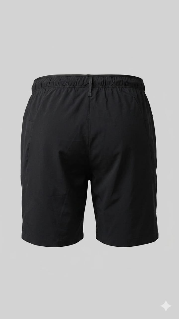 SHORT UBX FITNESS SIN COSTURA NEGRO