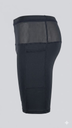 LICRA UBX FITNESS CORTA BOLSILLOS RUNNING NEGRO