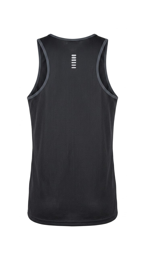 FRANELILLA UBX FITNESS BICOLOR GRIS