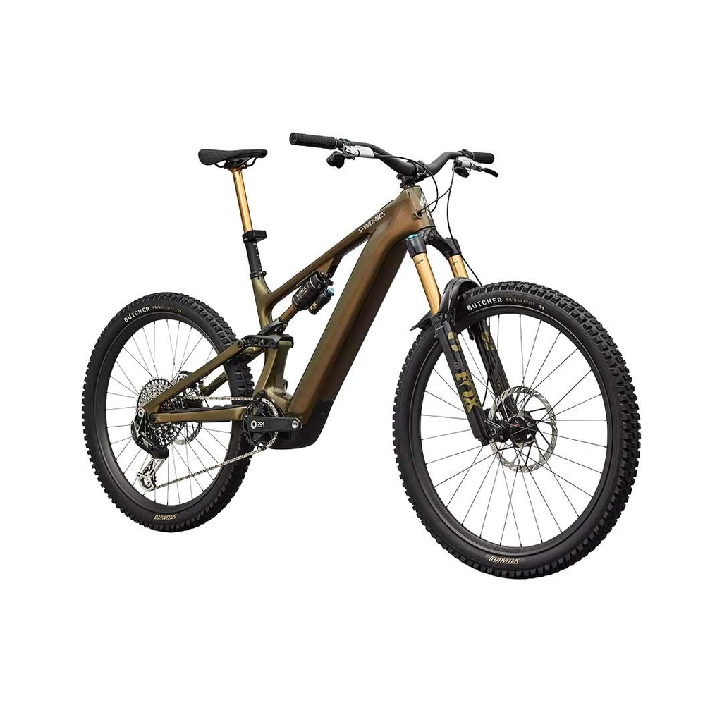 BICICLETA SPZ LEVO SW CARBON G4 RLGRNMET/BNTGLDMET/CHRM S4