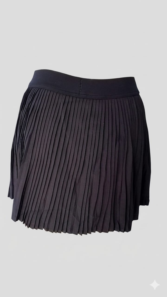 FALDA UBX FITNESS PLIEGO PRETINA PEQUEÑA NEGRO