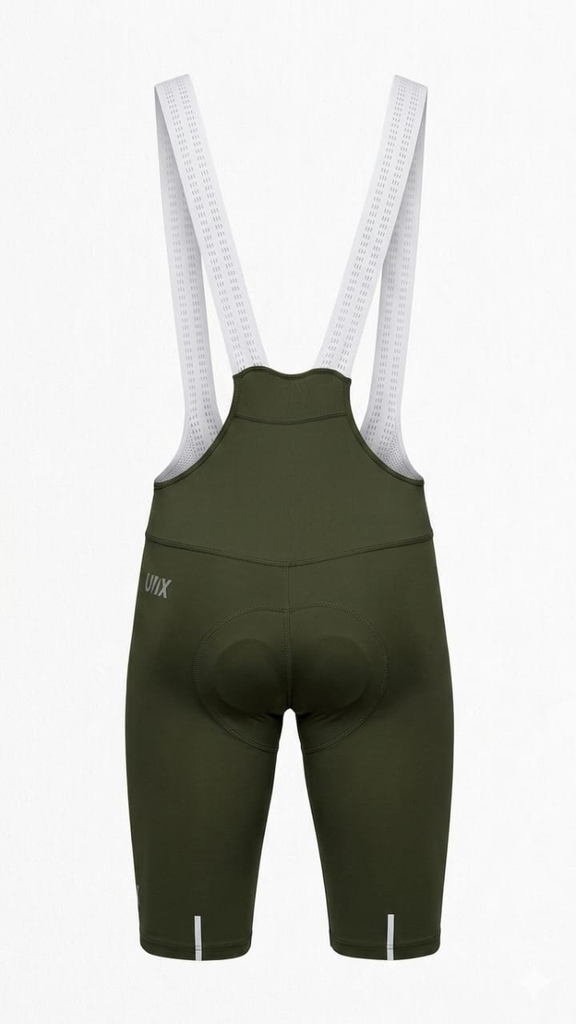LICRA CICLISMO UBX CYCLING CORTO CON TIRANTES LCUBX002 VERDE
