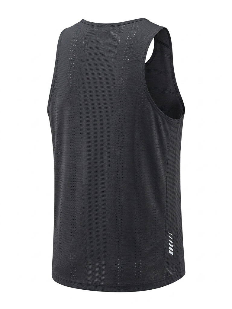 FRANELILLA UBX FITNESS RUNNING NEGRO