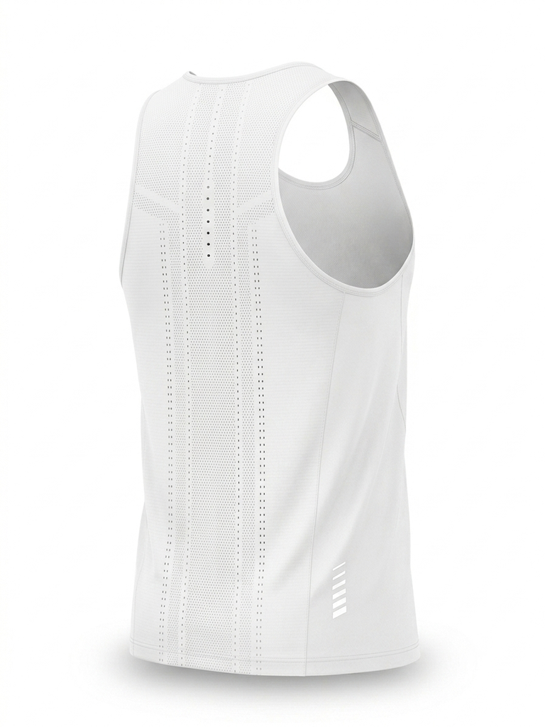 FRANELILLA UBX FITNESS RUNNING BLANCO