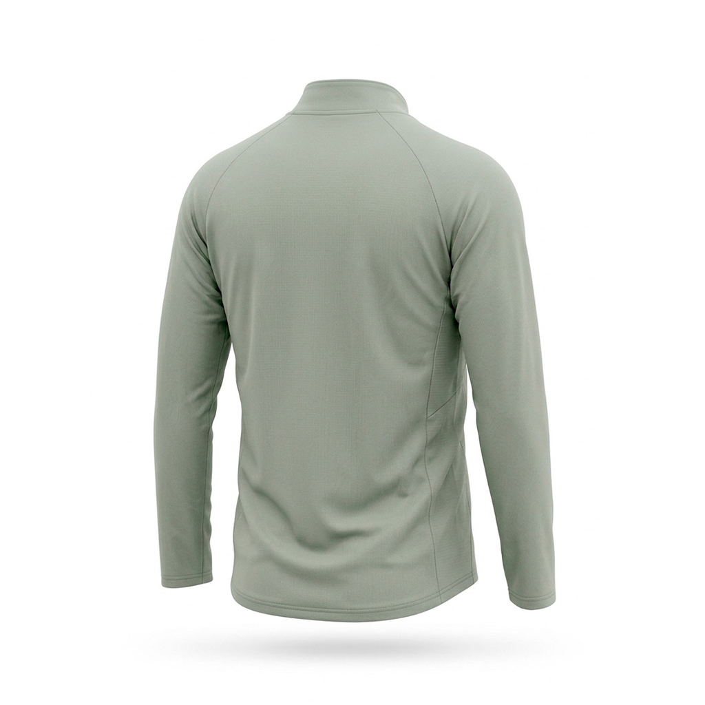 SUETER UBX FITNESS CON CIERRE 3/4 VERDE