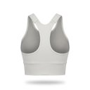TOP UBX FITNESS FRONTZIP BLANCO