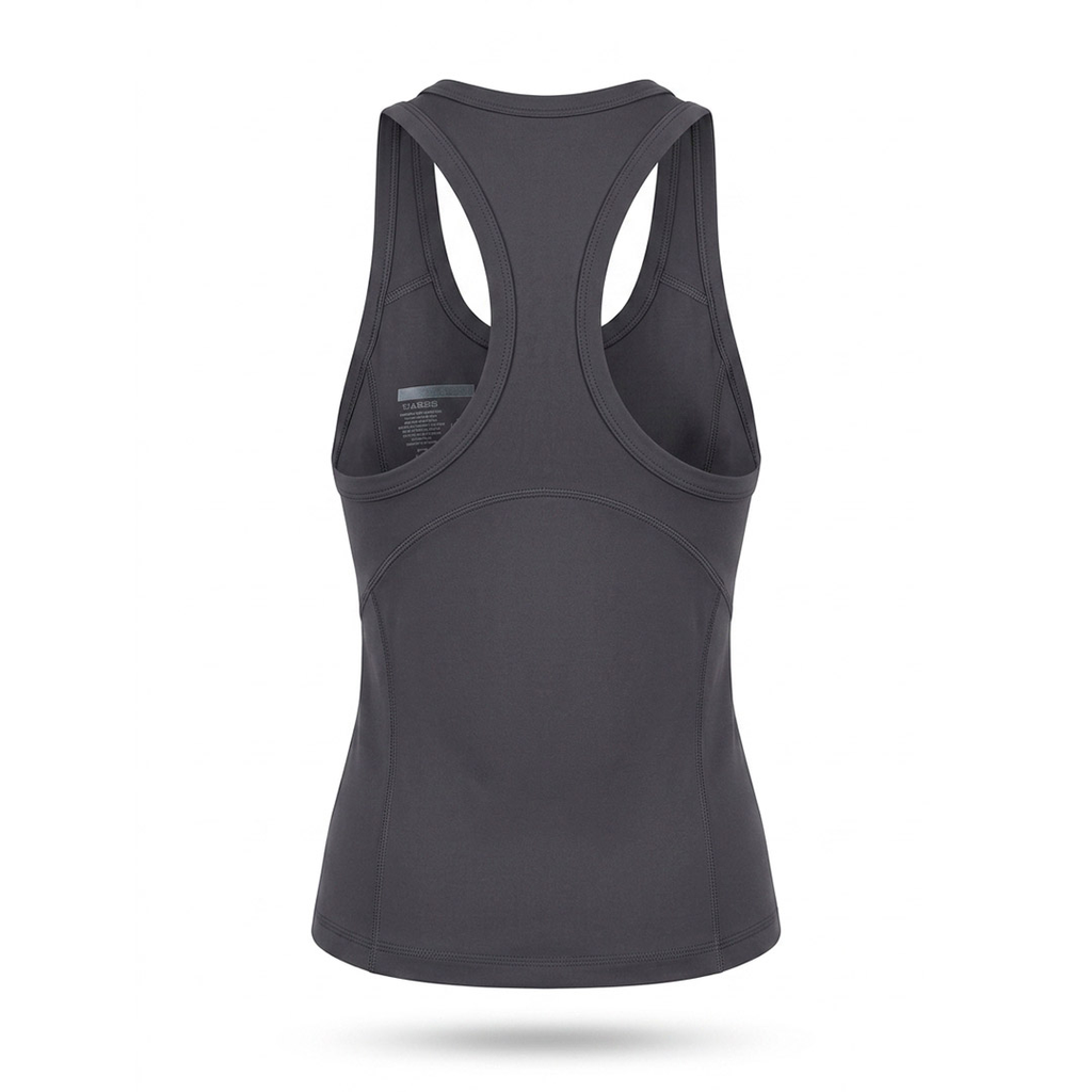 FRANELILLA UBX FITNESS RACER NEGRO