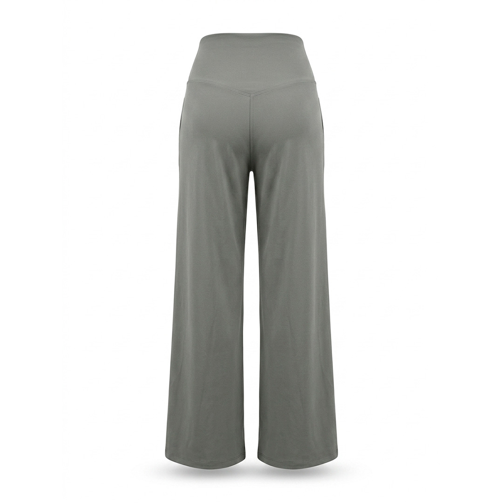 PANTALON UBX FITNESS PALAZZO VERDE