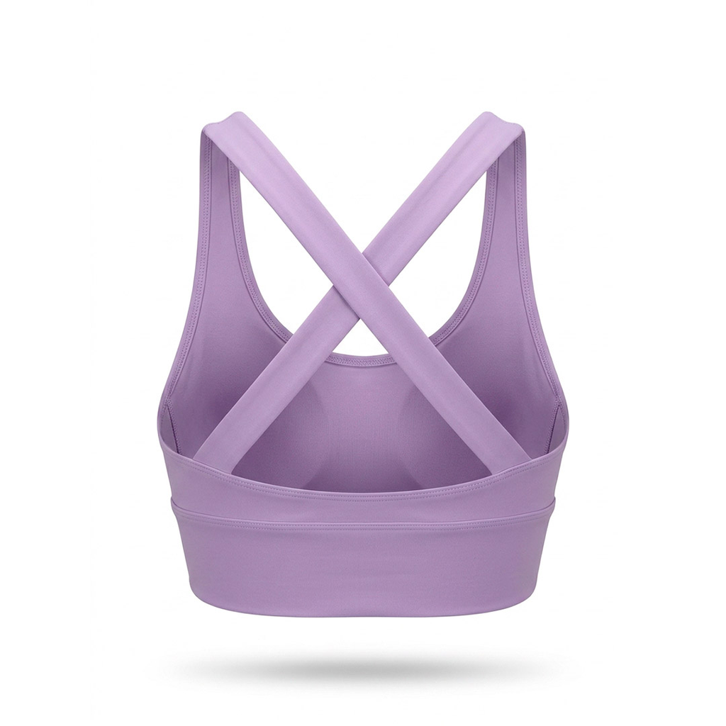 TOP UBX FITNESS CROSS BACK MORADO