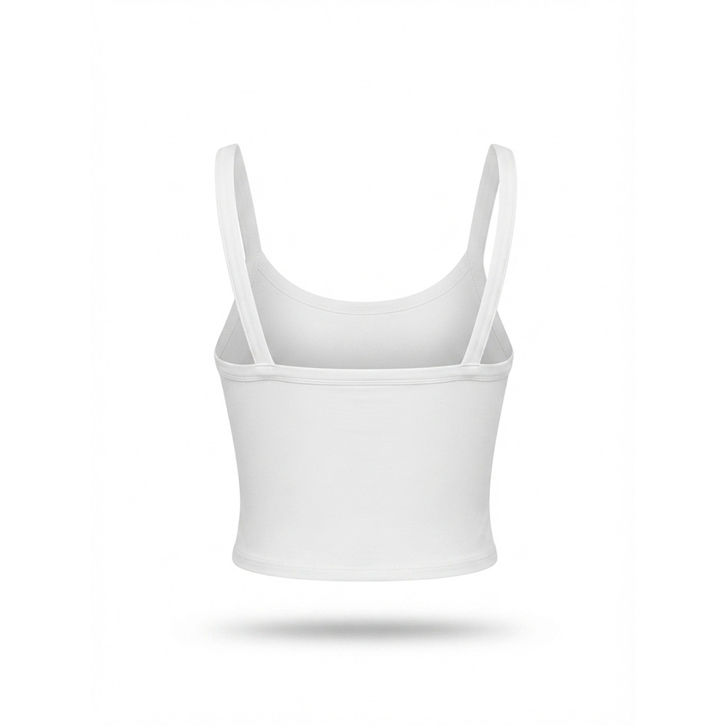 TOP UBX FITNESS TANK SQUARE BLANCO