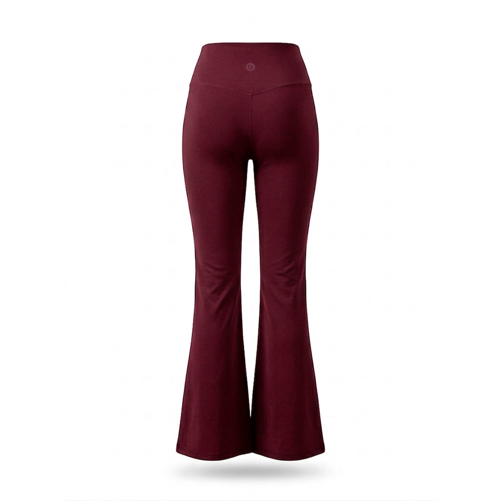 PANTALON UBX FITNESS FLARE VINOTINTO