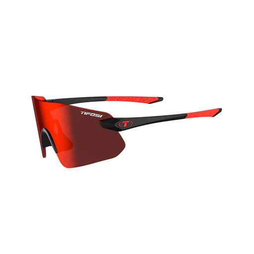[1800400178] LENTE TIFOSI VOGEL SL MATTE BLACK SMOKE RED MIRROR